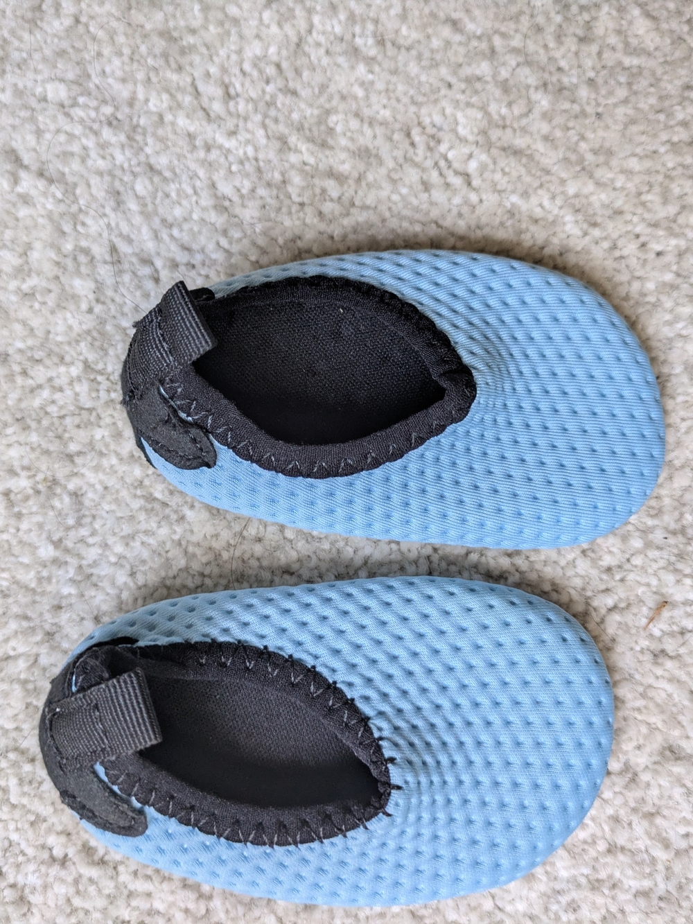 Baby Blue Slip-On Water Shoes